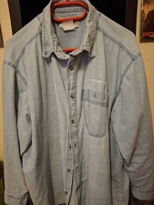 Jeanshemd Wrangler XL hellblau