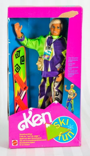 Barbie puppe ski fun - ken, eu