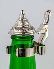 Bier Flaschen Deckel Verschluss aus Metall / Motiv Berg Gipfel Wandern - NEUWARE