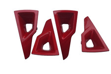 Original 4 Stück Opel Radspeichenclips Chili Rot 17 18 Zoll Alufelge Mokka Corsa