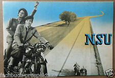 NSU PROSPEKT 1939 QUICK PONY 125 ZDB 601TS 601 OSL Motorrad Neckarsulm Sammler