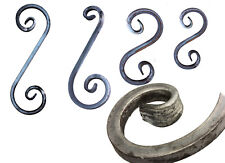 S Schnörkel Bogen schmiedeeisen 12x12 Zierelement Stahl Eisen für Zaun Geländer