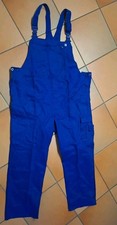 Blaue Latzhose Arbeitshose Blaumann Herren KÜBLER Gr.  58 Neu
