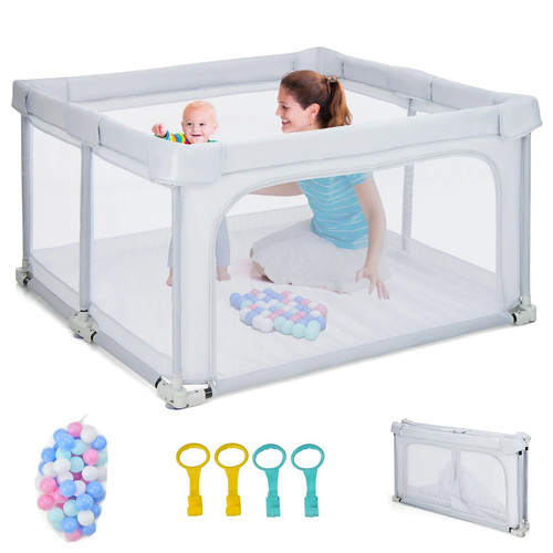 Quadratischer baby laufstall - quadratischer, baby-laufstall