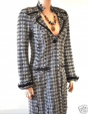 Traumhaft Biba Mantel Floral Sketch Black Neu Gr.38