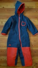 TOP! Wie NEU! Finkid Schneeanzug Skianzug Pikku Winter Eko blau rot Gr 110/120 