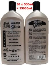 30 x 500ml = 15 L. MacBrite Nano Gloss Auto Autopolitur Lackpolitur Polierer 