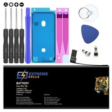 Extremecells Akku Set passend für iPhone 7 inkl. Werkzeug Ersatzakku Batterie