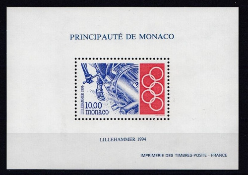 Monaco sonderblock olympia - sonderblock,