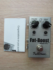 FULLTONE FB3 FATBOOST  Gristle Gain Greg Koch sound Overdrive Booster Distortion