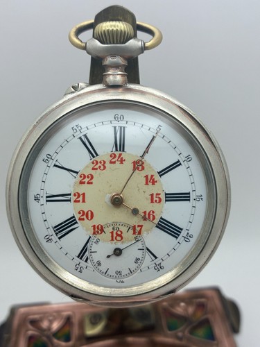 Antique swiss pocket watch - swiss,