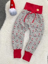 ♥ Warme Pumphose Baggy Pants (Alpenfleece) ♥ Gr. 104/110 NEU Handmade *Wichtel*