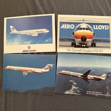 Aero Lloyd  Flugzeugpostkarten