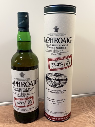 Laphroaig jahre cask - 10,