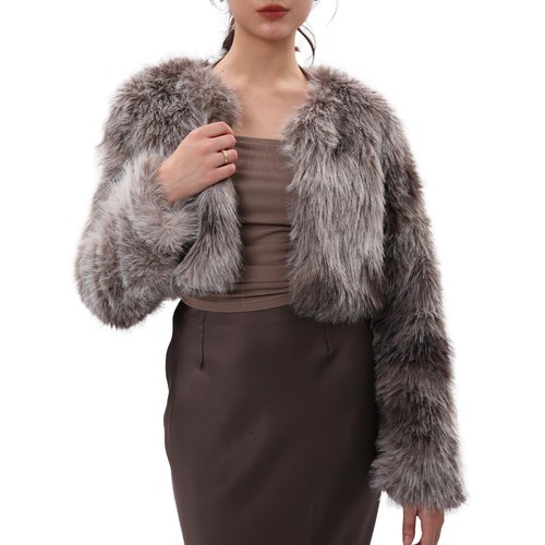 Pelzmantel damen felljacke - pelzmantel,