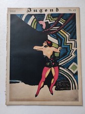 ORIGINAL Zeitschrift JUGEND 1919 Nr. 43 - guter Zustand nach über 100 Jahren!