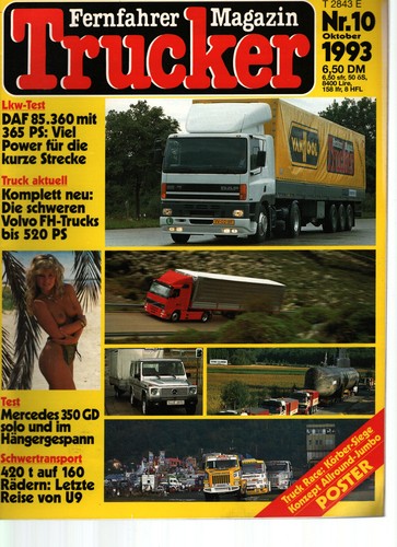 Zeitschrift trucker fernfahrer - trucker,