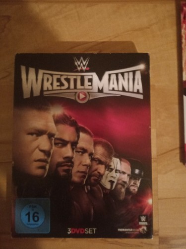 Wrestling dvd wwe wrestlemania - wrestling,