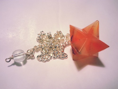 Merkaba pendel amethyst - merkaba,
