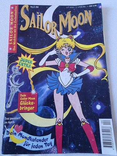 Sailor moon heft nummer 4 - moon, nr.