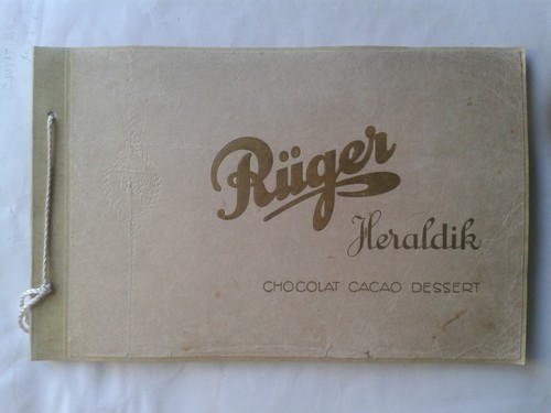 Sammelbilderalbum rüger - sammelbilderalbum, "rüger