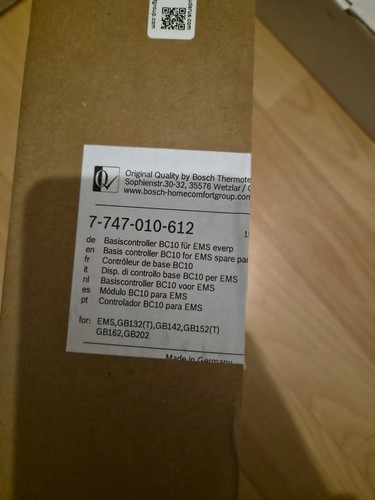 Buderus regler bc10 ems - regler,
