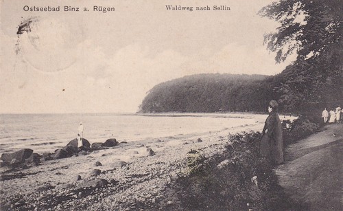 Postkarte ostseebad binz - postkarte, /
