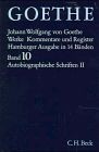 Goethe werke hamburger - goethe,