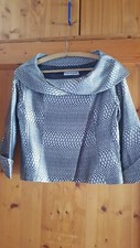 Bolero-Jacke, edel - Gr. 38, silbergrau