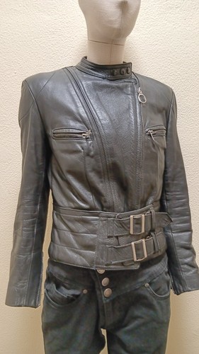 Damen lederjacke 80er jahre - damen:lederjacke:80er,