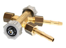 Doppelabzweigventil für Schutzgas, Argon, Corgon Tycon Schweißen Gasverteiler