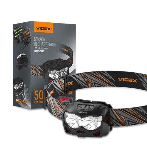 Led stirnlampe akku - akku, videx