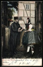 Gruss aus Hessen, Paar in