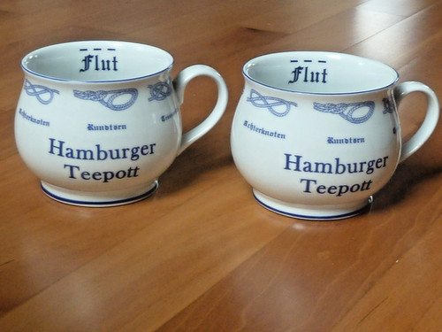 Hamburger teepott runde - hamburger,