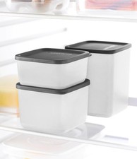 Tupperware Cubix Set (3) 650ml +1L  +1,8L Vorrat Eidgenosse NEU
