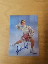 Autogrammkarte Katarina Witt