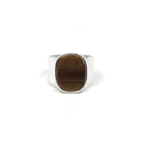 925 silber ring tigerauge - 925,