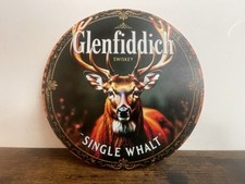 Blechschild GLENFIDDICH Whisky Werbeschild Vintage Retro 20cm Bar Deko Keller