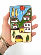 Vintage bemalte Terrakotta