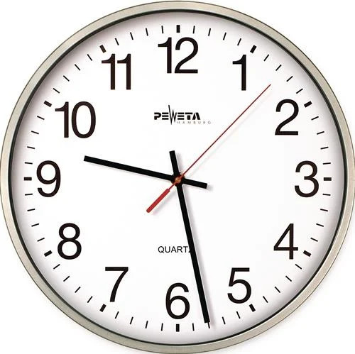 Wanduhr quarzuhr silber - quarzuhr, ku.silber