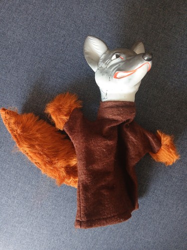 Handpuppe fuchs ddr spielzeug - handpuppe,