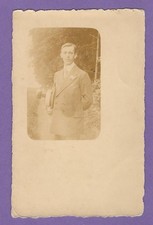 18/255 AK FOTO PORTAIT MANN MIT HUT - MAINELKE ?