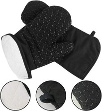 1 Paar Backhandschuhe Topfhandschuhe Ofenhandschuhe Küchenhandschuhe Herd Grill
