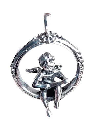 Silber anhänger engel - silber, gitarre