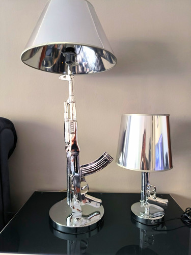 2er set designer tischlampen - designer,
