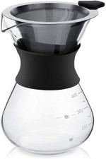 Pour Over Kaffeemaschine Glas