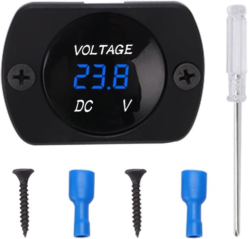 Wasserdichtes voltmeter led - wasserdichtes,