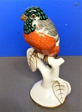 Porzellan Figur, Vogel Zeh