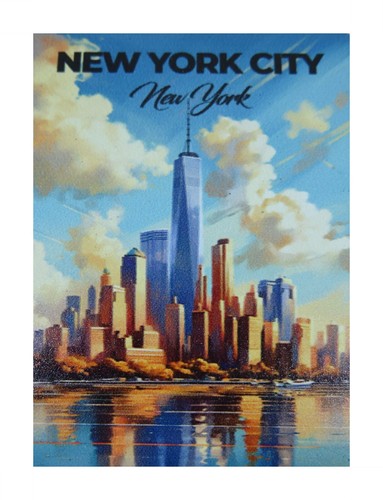 Souvenir magnet new york city - souvenir,