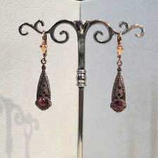 Granat ohrringe granatschmuck - granat,